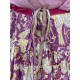 jupe Nepali Peasant in Wildberry Magnolia Pearl - 30