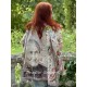 poncho Bretta in Great Spirit Magnolia Pearl - 9