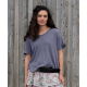 T-shirt 44942 GENNA Dim grey jersey Ewa i Walla - 14