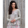 pullover 44939 INGA Embroidered cotton voile and jersey Ewa i Walla - 2