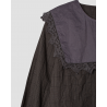 blouse 44924 EDIT Grey checked cotton Ewa i Walla - 19