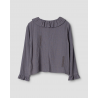 blouse 44928 GUNELL Dim grey linen Ewa i Walla - 23