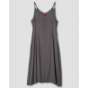 dress 55806 UNDRA Dim grey natural viscose Ewa i Walla - 8