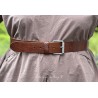 belt ANNY 99163 Brown leather Ewa i Walla - 1