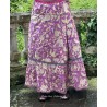 jupe Nepali Peasant in Wildberry Magnolia Pearl - 1