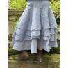 skirt / petticoat 22209 TINE Light blue hard voile Ewa i Walla - 16
