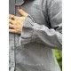blouse 44928 GUNELL Dim grey linen Ewa i Walla - 28
