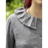 blouse 44928 GUNELL Dim grey linen Ewa i Walla - 30