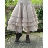skirt / petticoat 22209 TINE Dust pink hard voile Ewa i Walla - 2