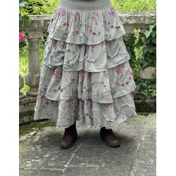 jupe 22195 MAGDA voile de coton Brodé Ewa i Walla - 1