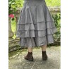 skirt / petticoat 22209 TINE Dim grey hard voile Ewa i Walla - 4