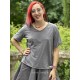 T-shirt 44942 GENNA Dim grey jersey Ewa i Walla - 10