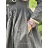 dress 55811 ELLY Grey checked cotton Ewa i Walla - 20