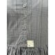 dress 55811 ELLY Grey checked cotton Ewa i Walla - 22