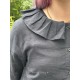 blouse 44928 GUNELL Black linen Ewa i Walla - 15