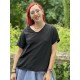 T-shirt 44942 GENNA Black jersey Ewa i Walla - 1