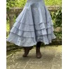 skirt / petticoat 22209 TINE Light blue hard voile Ewa i Walla - 2