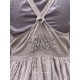 dress 55822 AUSTINE Dust pink linen Ewa i Walla - 15