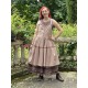 dress 55822 AUSTINE Dust pink linen Ewa i Walla - 8