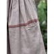 dress 55822 AUSTINE Dust pink linen Ewa i Walla - 17