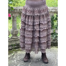 skirt 22206 JINELLE Nutmeg organdie Ewa i Walla - 1