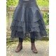 skirt / petticoat 22209 TINE Black hard voile Ewa i Walla - 1