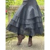 skirt / petticoat 22209 TINE Black hard voile Ewa i Walla - 2