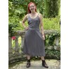 dress 55806 UNDRA Dim grey natural viscose Ewa i Walla - 2