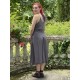 dress 55806 UNDRA Dim grey natural viscose Ewa i Walla - 5