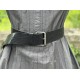 ceinture EBON 99162 cuir Noir Ewa i Walla - 1