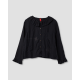 blouse 44928 GUNELL Black linen Ewa i Walla - 18