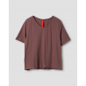 T-shirt 44942 GENNA Dark mauve jersey Ewa i Walla - 15