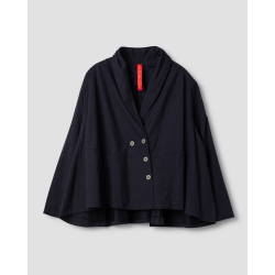 jacket 66742 GUJE Black cotton twill Ewa i Walla - 1