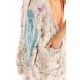 apron tunic Floral Eli Faye Guadalupe in Moonlight Magnolia Pearl - 17