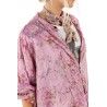 chemise Laurel in Cabbage Rose Magnolia Pearl - 23