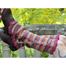 leg warmers Phaenna in Xanadu Magnolia Pearl - 1