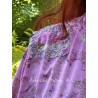 chemise Laurel in Cabbage Rose Magnolia Pearl - 31