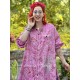 chemise Laurel in Cabbage Rose Magnolia Pearl - 4