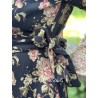 robe STAPELIA coton Noir à fleurs Les Ours - 16