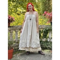 robe Eyelet Lala in Moonlight Magnolia Pearl - 1