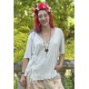 wrap top Origami in Moonlight Magnolia Pearl - 1