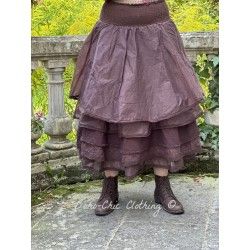 jupe / jupon MADOU organza Aubergine Les Ours - 1