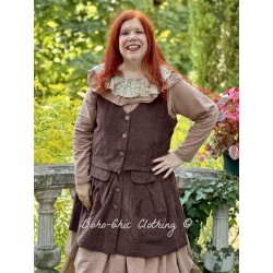 jacket QUENETTE Aubergine corduroy Les Ours - 1