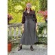 robe STAPELIA lin Noir Les Ours - 6