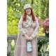dress STAPELIA Pink linen Les Ours - 10
