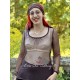 T-shirt ALYCIA Aubergine cotton tulle Les Ours - 2