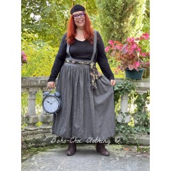 robe SAGINE lin Noir Les Ours - 1