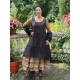 tunic MILLET Black organza Les Ours - 11