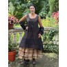 tunic MILLET Black organza Les Ours - 11