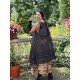 tunic MILLET Black organza Les Ours - 13